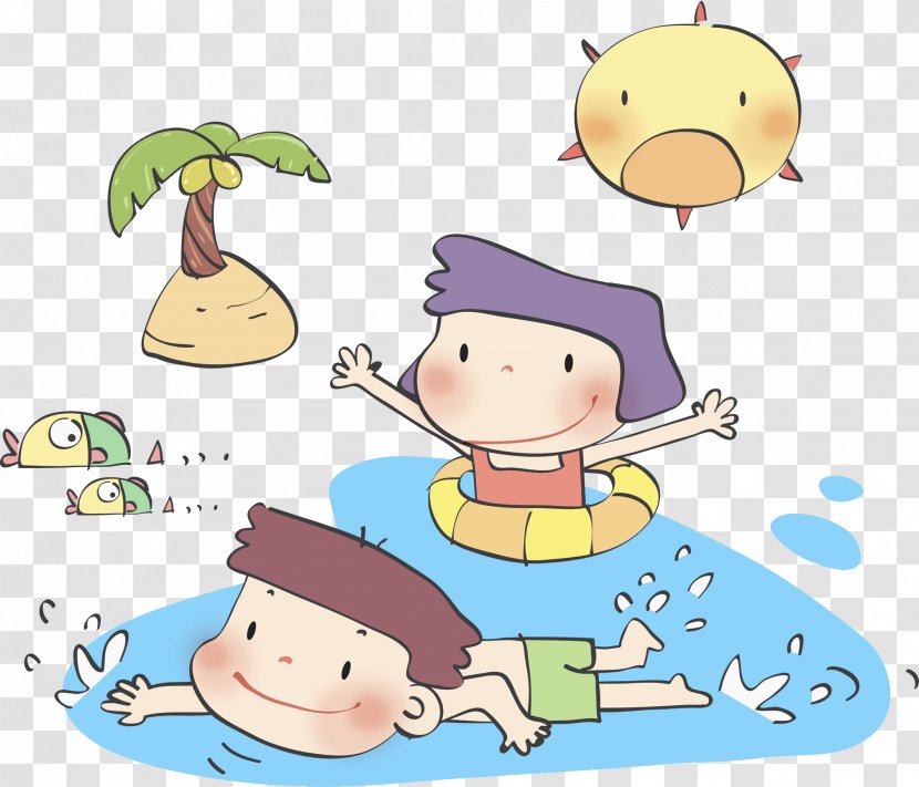 Photography Clip Art - Swimming - Men And Women In Transparent PNG