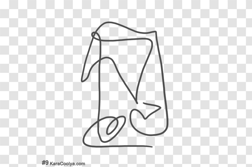 Line Art Shoe Paper Angle - Diagram - Scrible Transparent PNG