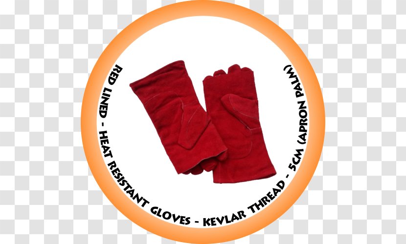 Glove RED.M Font - Redm - Ppe Apron Transparent PNG