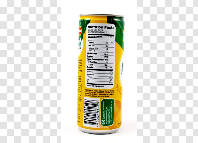 Orange Juice Nectar Fizzy Drinks Ingredient - Mango Transparent PNG