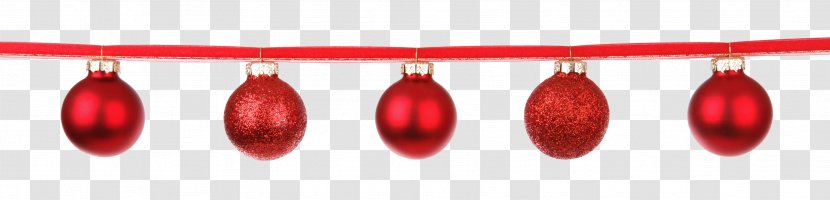 Christmas Ornament Red Lighting - Bauble Ball Transparent PNG