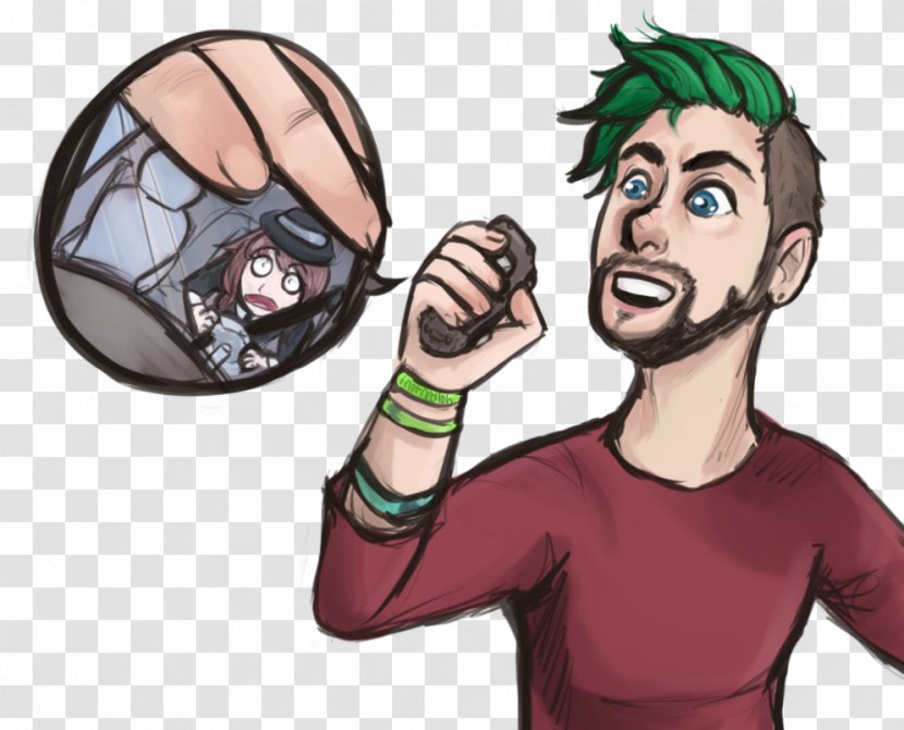 Jacksepticeye Fan Art Drawing YouTuber Fiction - Watercolor - Stop Drop And Roll Transparent PNG