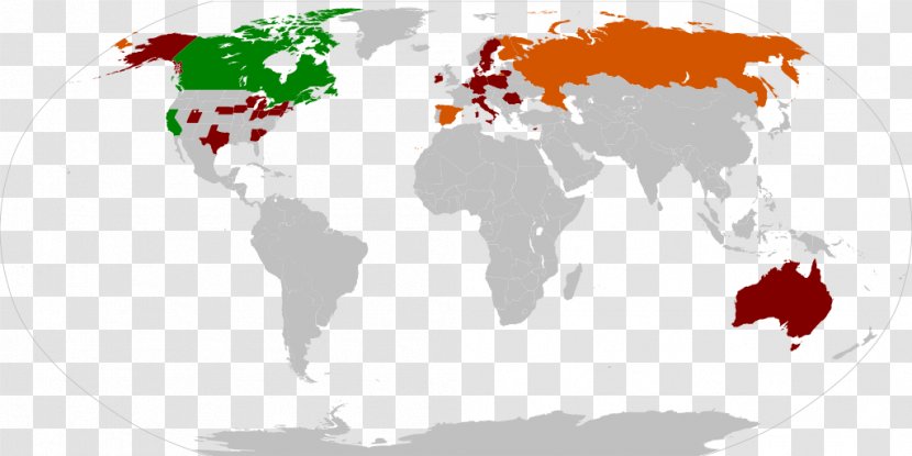 World Map Globe Wall Decal - Salvia E Ulivo Transparent PNG
