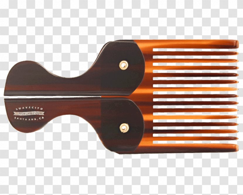 Folding Pocket Beard Comb Hairbrush Tool - Hardware - Twist Transparent PNG