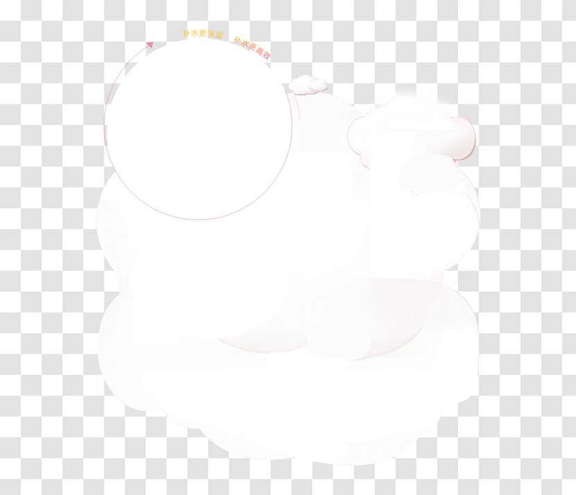Paper Circle White Wallpaper - Petal - Copywriter Background Transparent PNG