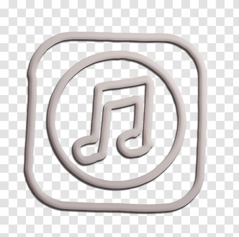 Itunes Icon Logo Logos - Material Property - Silver Steel Transparent PNG