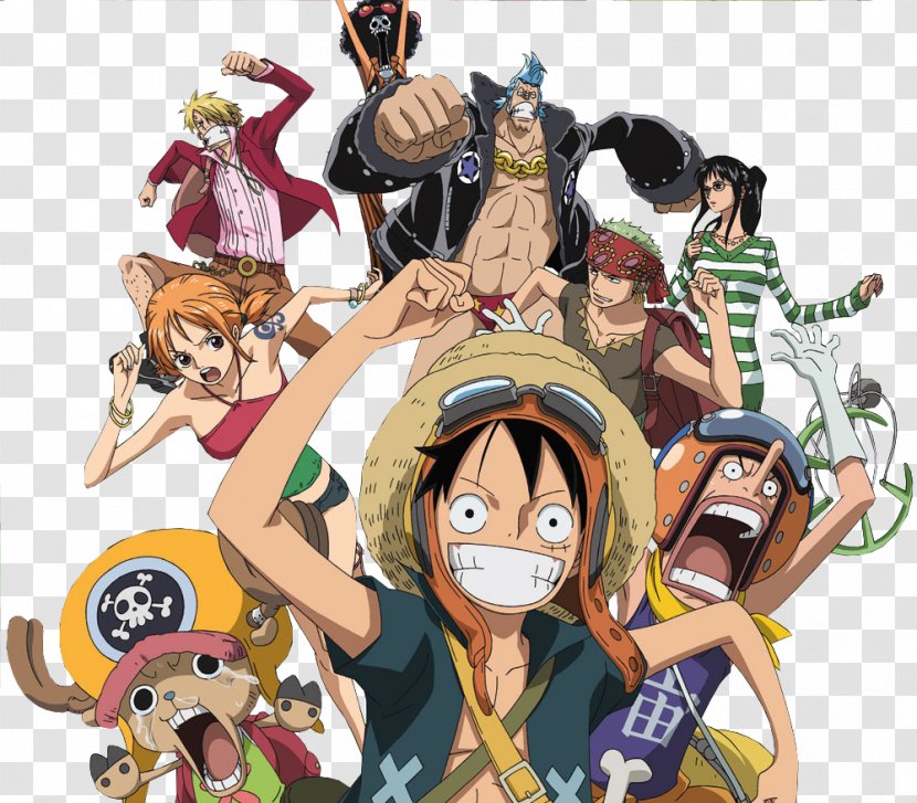 Monkey D. Luffy One Piece Roronoa Zoro Jinbe Charlotte Linlin - Watercolor Transparent PNG