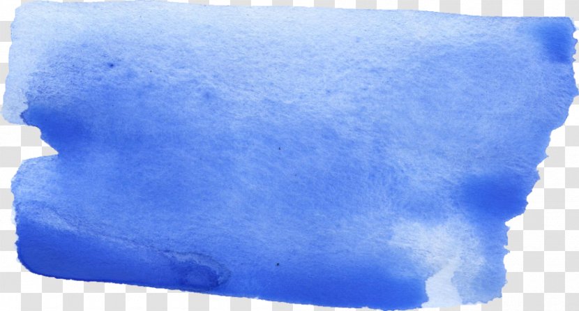 Blue Watercolor Painting Azure - Material - Watercolour Transparent PNG