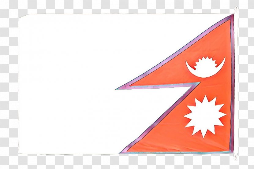 China Background - Flag Of Nepal - Paper Product Plant Transparent PNG