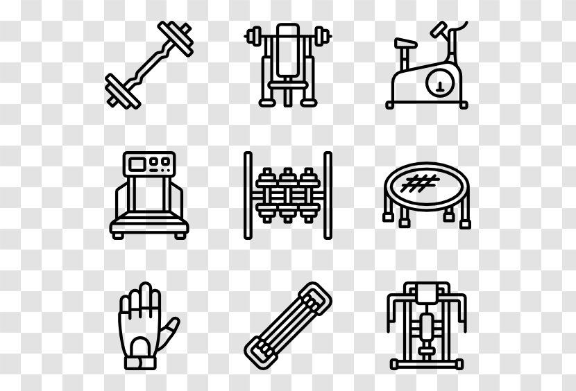 Fitness Equipment - Diagram - Symbol Transparent PNG