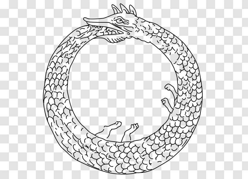 Ouroboros Clip Art - Wikipedia - Symbol Transparent PNG