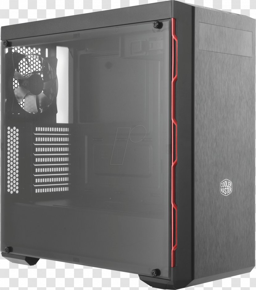 Computer Cases & Housings Power Supply Unit ATX Cooler Master Silencio 352 - Electronic Device - Cooling Tower Transparent PNG