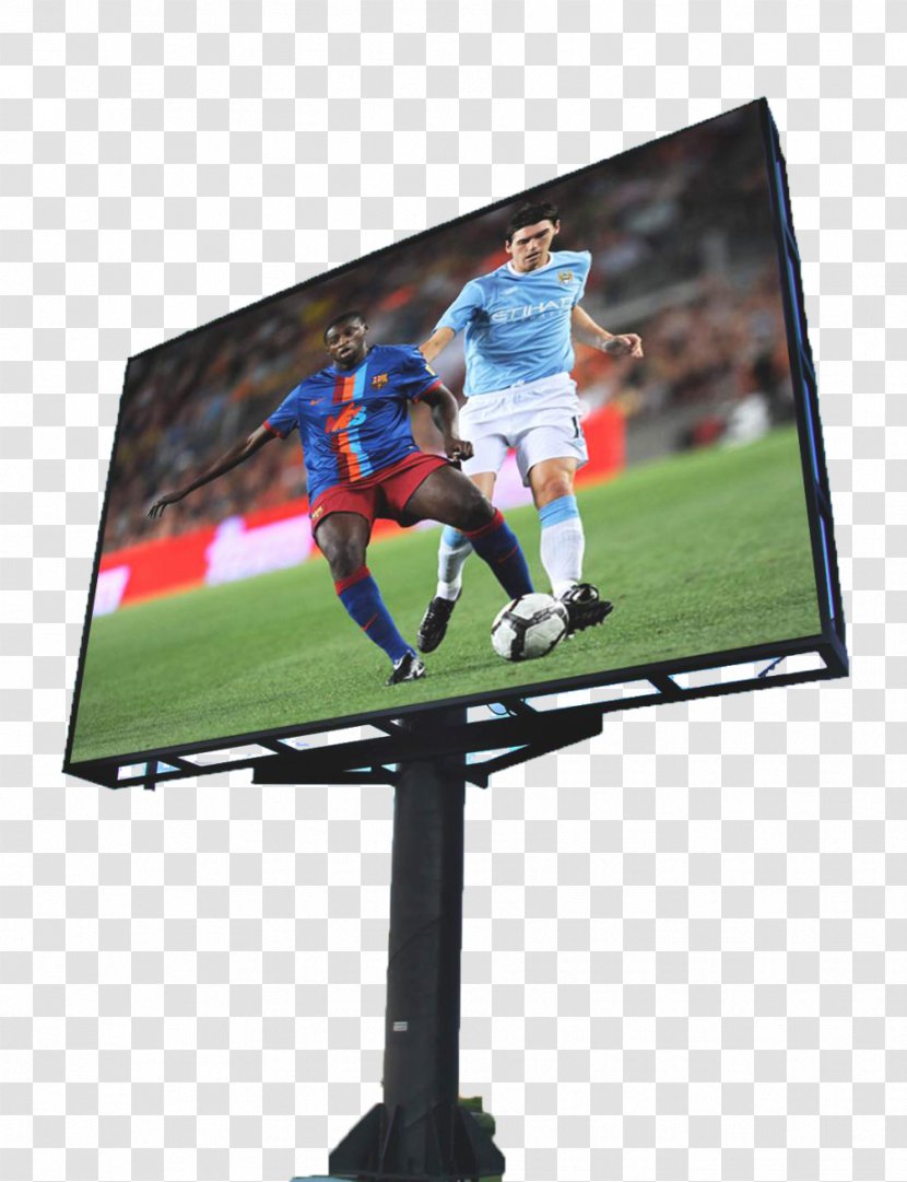 LED Display Device Out-of-home Advertising Light-emitting Diode - Television Transparent PNG
