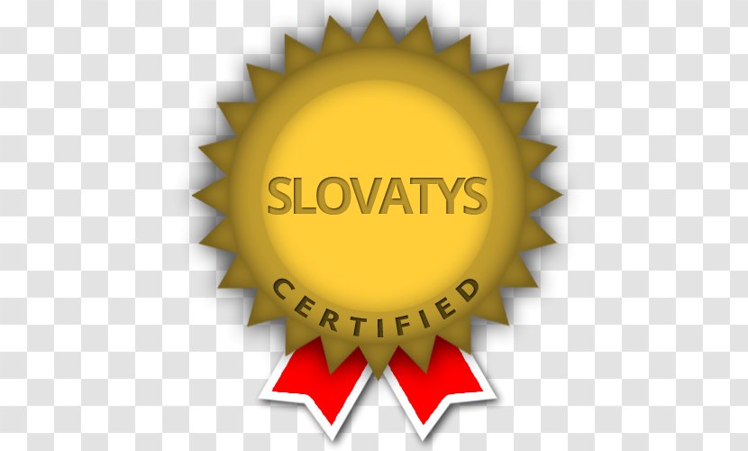 Slovatys Logo Text Manufacturing Logistics - Restaurant - Certifikat Transparent PNG