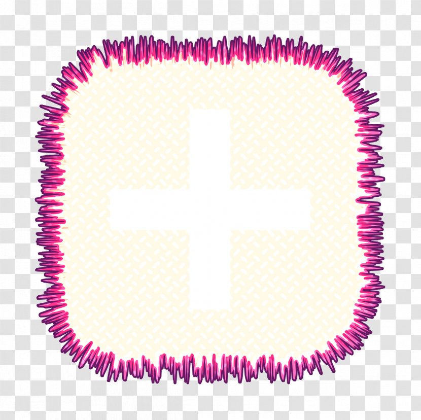 Social Media Icon - Add - Symbol Magenta Transparent PNG