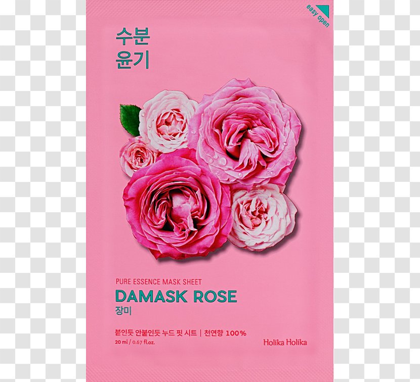 Damask Rose Holika Oil Cosmetics Moisturizer - Magenta - Mask Transparent PNG