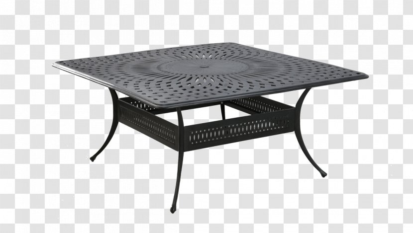 Table Bronze Furniture Aluminium Garden - End - Outdoor Dining Transparent PNG