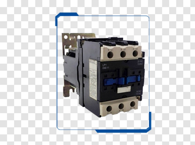 Circuit Breaker Contactor Direct Current Interlock Ampacity - Electronic Component Transparent PNG