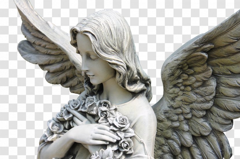Guardian Angel Mysticism Prayer God - Statue Transparent PNG