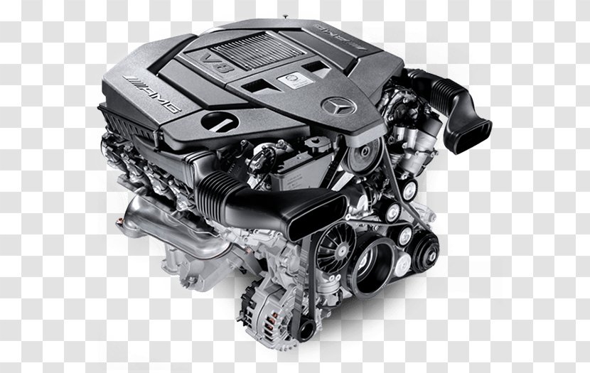 Mercedes-Benz SLK-Class Sports Car M278 Engine - Metal - Mercedes Benz Transparent PNG
