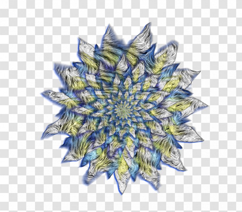 Cobalt Blue Symmetry - Me Too Flower Transparent PNG