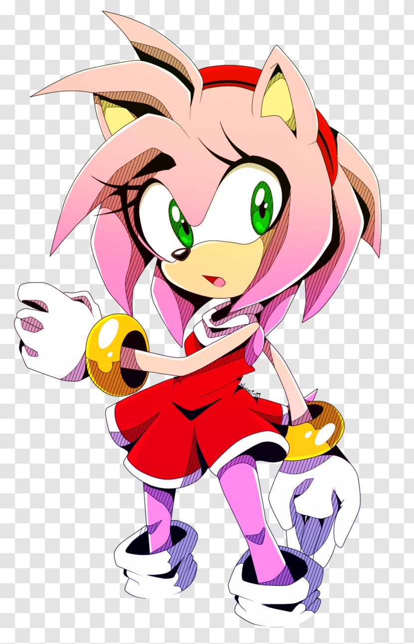 Amy Rose Sonic The Hedgehog 3 Shadow Free Riders - Tree Transparent PNG