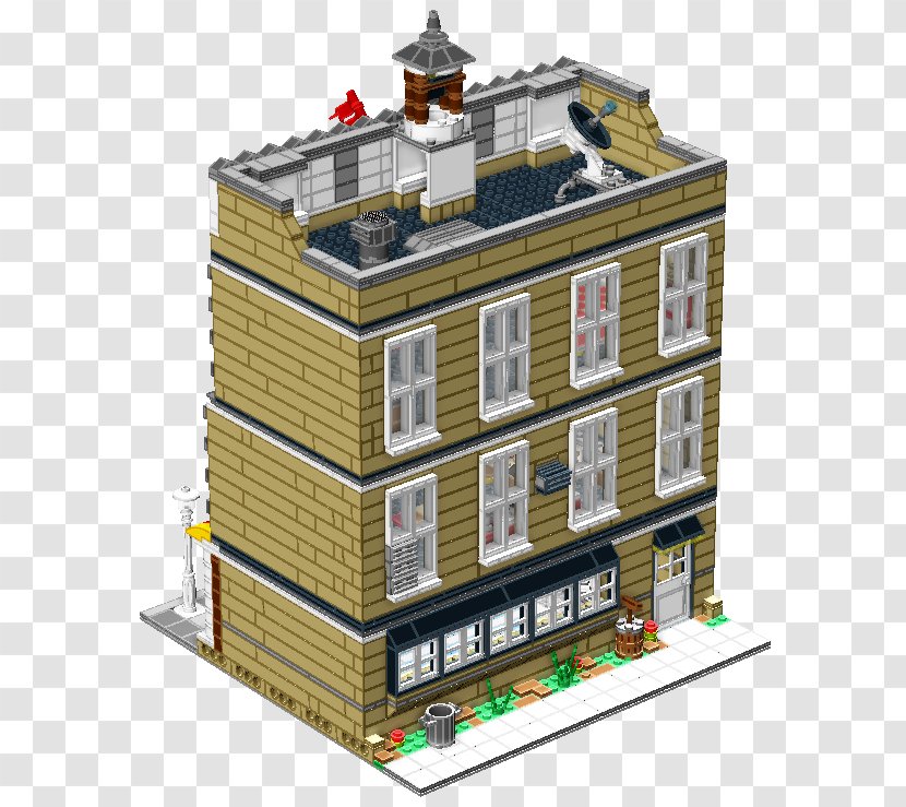 Mixed-use - Mixed Use - Lego Modular Buildings Transparent PNG