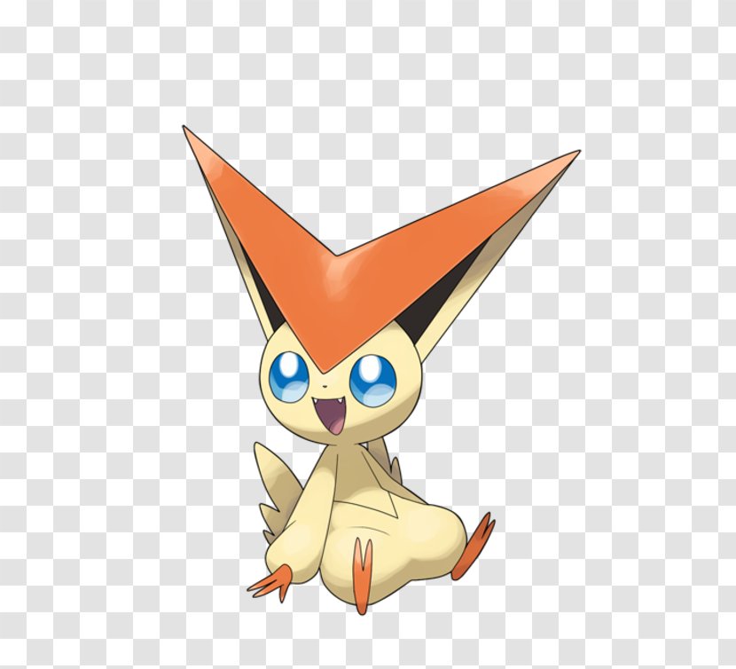 Pokémon Alola Video Cartoon Illustration - Games - Shiny Victini Transparent PNG