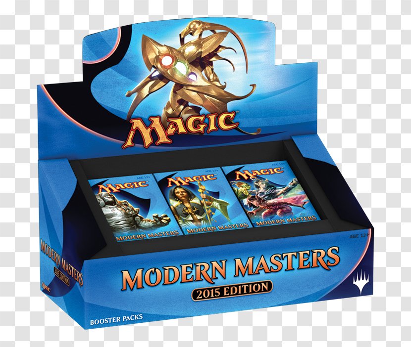 Magic: The Gathering Modern Masters 2015 Edition Booster Pack Game - Box - Comment Transparent PNG