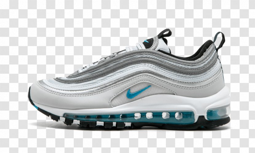 Nike Air Max 97 Free Sneakers - Aqua Transparent PNG