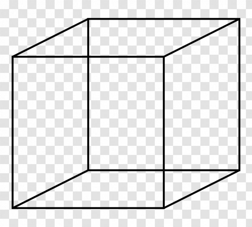 Penrose Triangle Necker Cube - Hypercube Graph - Science Fiction Elements Transparent PNG
