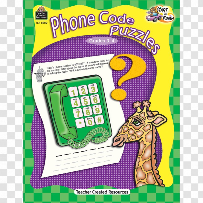 Portable Electronic Game Toy Phone Code Puzzles (Gr. 3-4) - Puzzle Transparent PNG