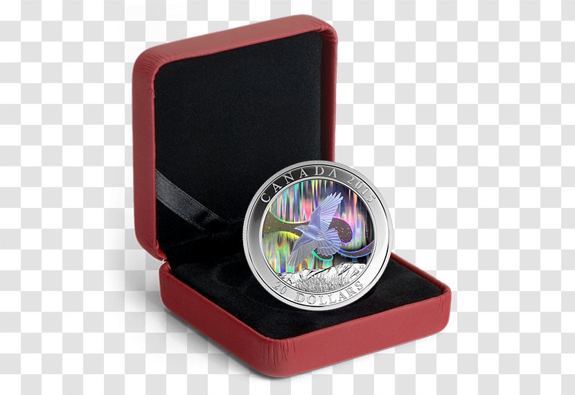 Canada Coin Royal Canadian Mint Silver Maple Leaf Gold - Box - Hologram Transparent PNG