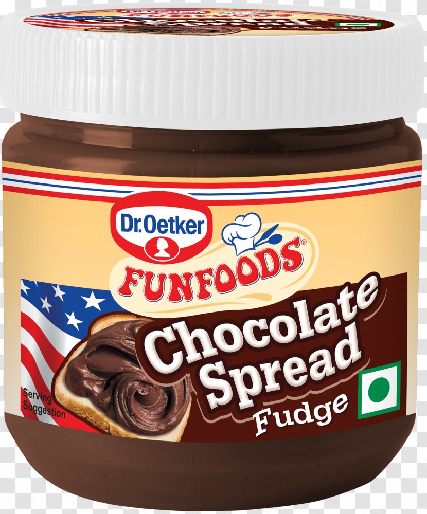 Fudge Peanut Butter Spread Dr. Oetker - Cream - Chocolate Transparent PNG
