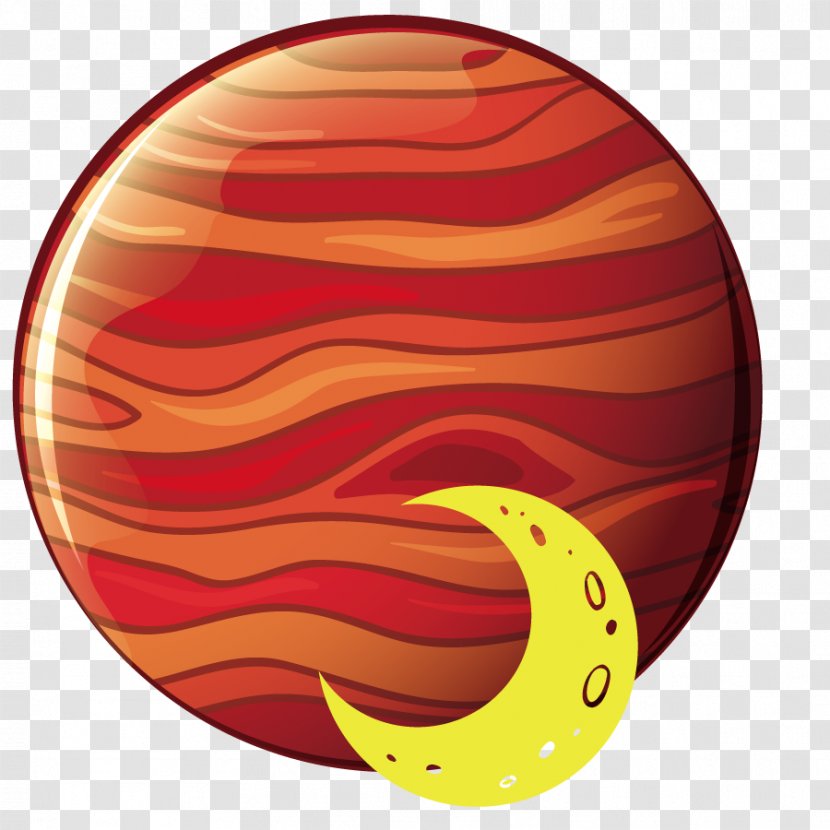 Euclidean Vector 123rf Illustration - Solar System - Planet Moon Transparent PNG