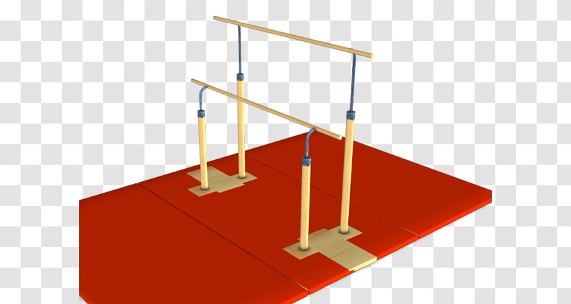 Parallel Bars Gymnastics Uneven Floor Fitness Centre - Wood - Table Transparent PNG