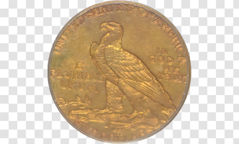 Gold Coin Indian Head Pieces Half Eagle - Mint - Dollar Transparent PNG