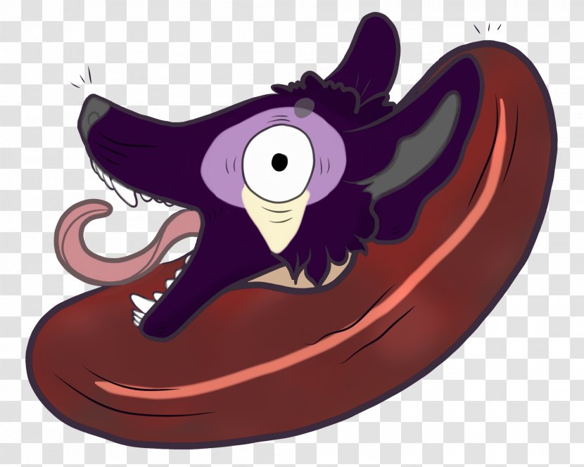 Purple Violet Cartoon Clip Art - Legendary Creature - Kidney Transparent PNG