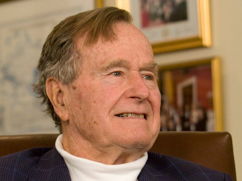 Houston George H. W. Bush President Of The United States Republican Party Presidential Nominee - Smile Transparent PNG