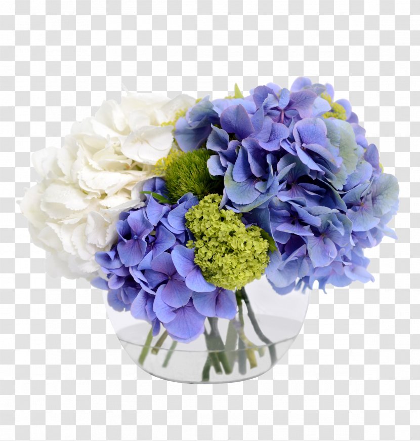 Hydrangea Flower Bouquet Floral Design Cut Flowers - Ikebana Transparent PNG