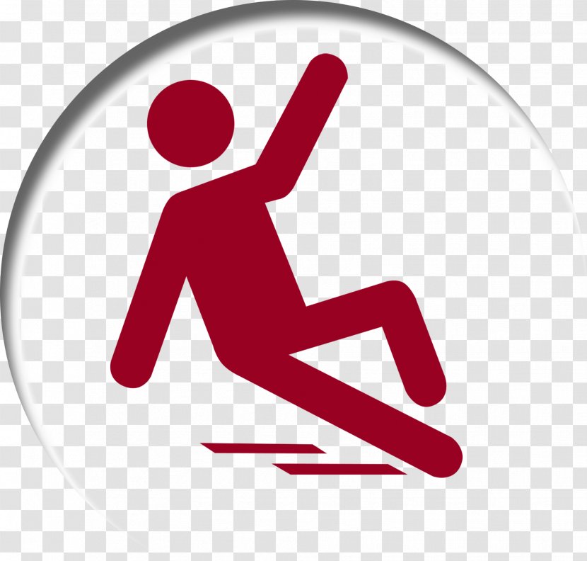 Wet Floor Sign Breakdancing Warning - Silhouette - Protect Yourself Transparent PNG