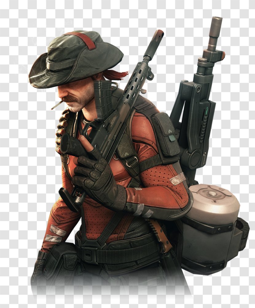 Dirty Bomb Mercenary Time - Splash Damage Transparent PNG