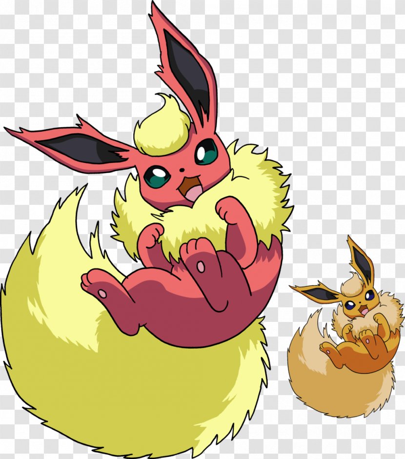 Flareon Eevee Art Jolteon Vaporeon - Pokemon Transparent PNG