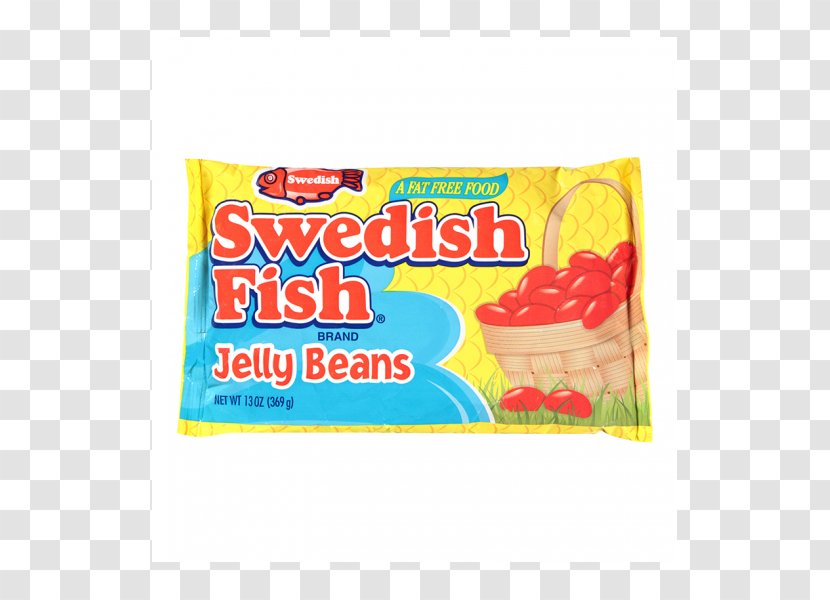 Cotton Candy Flavor Swedish Fish Jelly Bean - Haribo Transparent PNG
