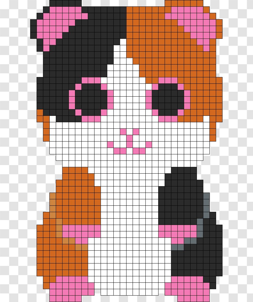 Bead Embroidery Cross-stitch Ty Inc. Pattern - Cartoon - Guinea Pig Transparent PNG