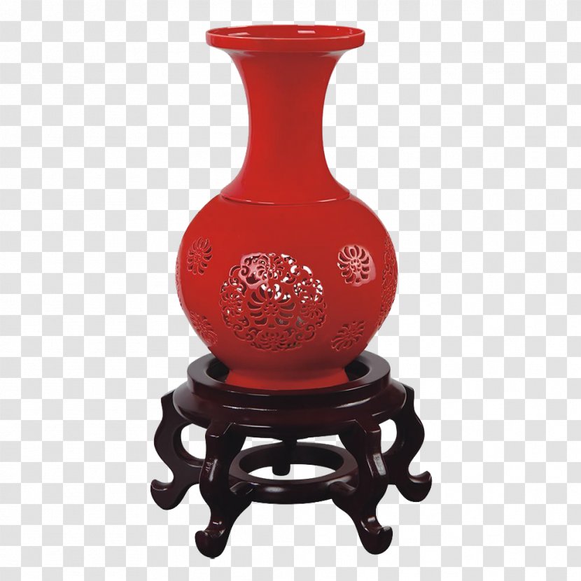 Vase Ceramic - Classical Jingdezhen Lamp Transparent PNG