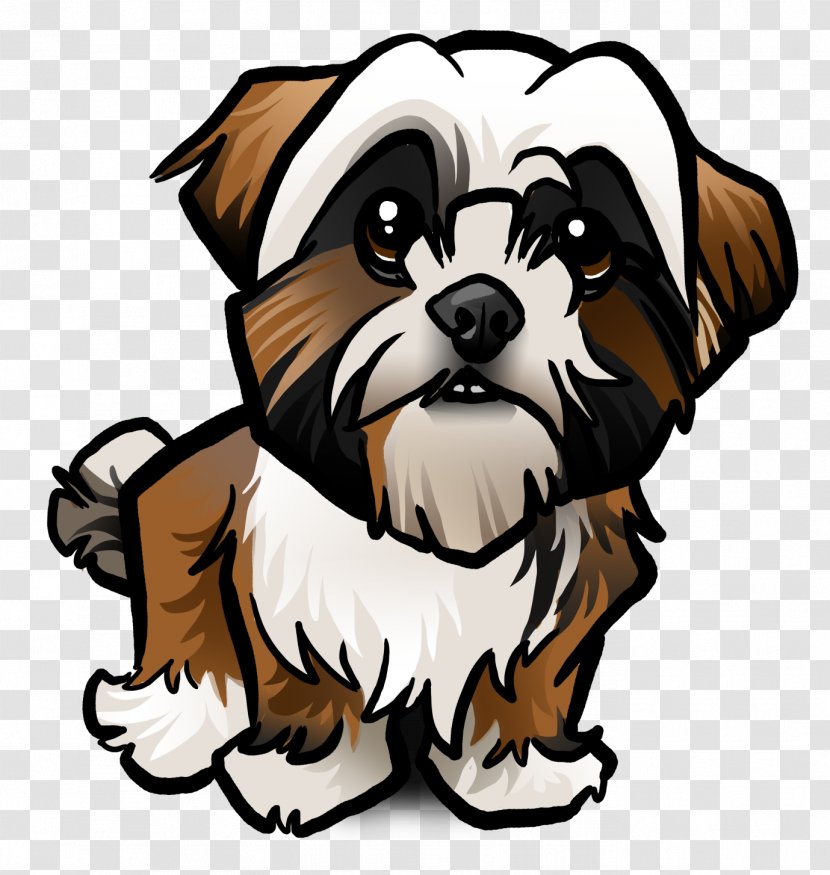 Shih Tzu French Bulldog Lhasa Apso Puppy - Fictional Character Transparent PNG