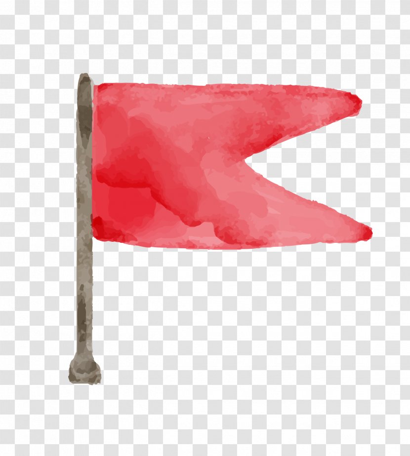 Red Dialog Box - Flag Ink Location Transparent PNG