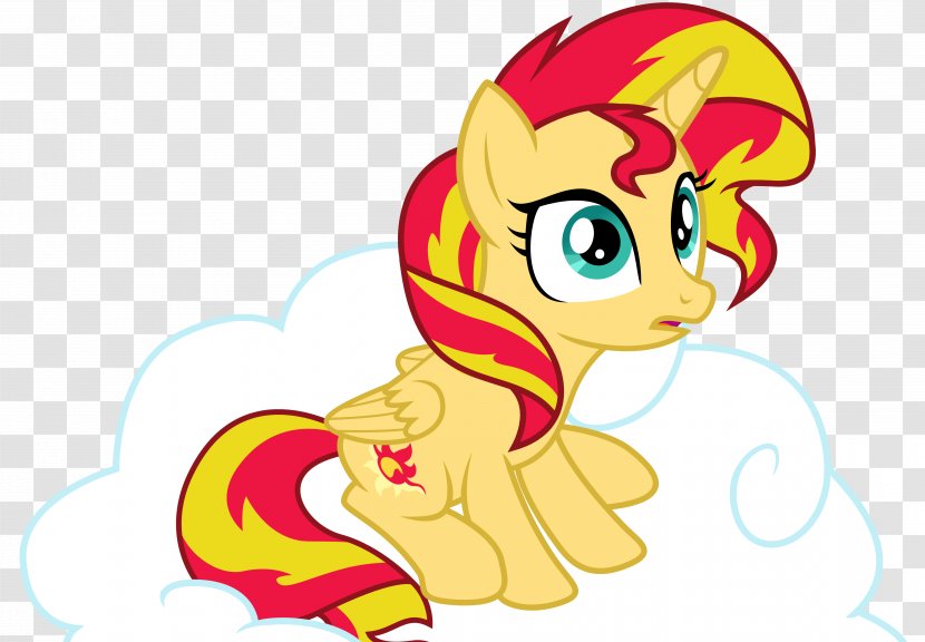Sunset Shimmer Pony Pinkie Pie Rarity Rainbow Dash - Shimmering Transparent PNG