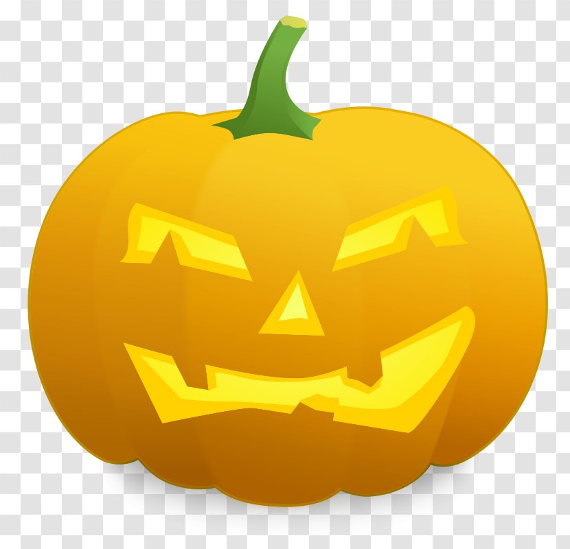 Jack-o'-lantern Halloween Carving Clip Art - My Love Transparent PNG